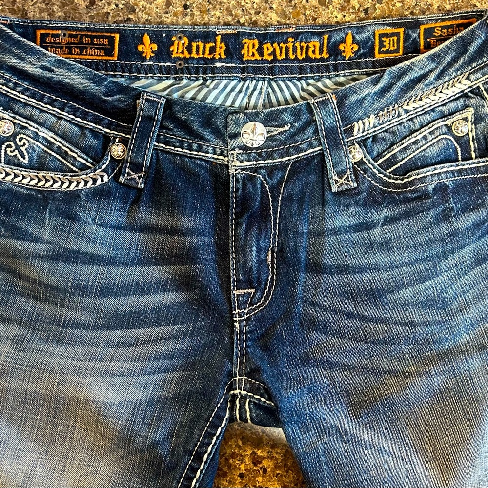 Rock Revival Bermuda Shorts - Size 30 Sasha